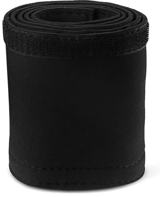 Electric Cord Cover for Trolling Motor – Neoprene Cable Sleeve, Black Wire Wrap | Heavy Duty Marine Cable Organizer for Boat, Fishing Truck, RV, SUV, Perfect for Rough Weather Marine Conditions