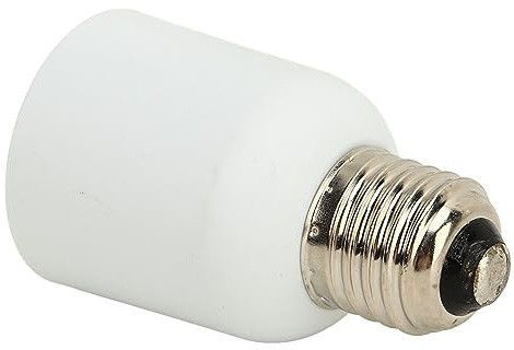 KIMISS Adaptateur de Douille de Lumière E27 à E40, 2 Pièces, Convertisseur de Base d'ampoule LED Résistant à la Chaleur pour une Utilisation Sûre dans les Luminaires