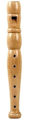 Blockflöjt Träflöjt Nybörjarklass Rumsundervisning C Skala Åtta Hål Sex Vertikal(Wooden 6-hole flute)