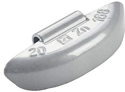 Hofmann Power Weight 100x Schlaggewichte Stahl Felgen 20g Auswuchtgewicht Wuchtgewicht Stahlfelgen, Reifenwechsel Auto