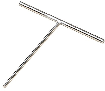 Echaprey Professional T Shape Stainless Steel Crepe Maker Batter Spreader to Fit Large Crepe Pan Maker (Large B)