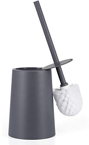 Grigio Scopino Per WC Bagno Plastica Design Scopini Bagno WC Grigio scopino e portascopino