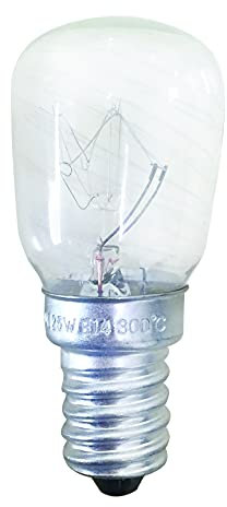 Velamp Lampadina incandescente, Peretta ST26, 15W/100lm, base E14, 2700K. Speciale forno