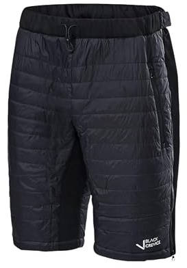 Black Crevice Herren Isolationshose I Ski-Tourenhose Größen I atmungsaktive Herren-Skihose I elastischer Hosenbund I 100% Polyester I wasserdichte Tourenskihose