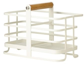 lakeland Cream Mesh Metal Sink Tidy