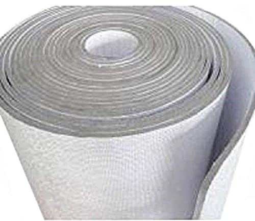 US Energy Products -3MM- Reflective Foam Core Insulation Roll Radiant Barrier White/Foil Faced Reflective Foam Insulation Solid Vapor Barrier Warehouse Building Commercial Residential (2ft x 100ft)