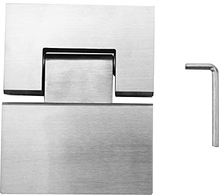 Hausdec Heavy Duty 180 Grad Glastür Schrank Vitrine Schrank Clip Glas Dusche Tür Scharnier Edelstahl poliert