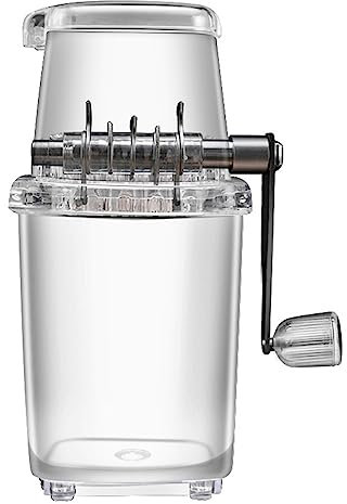 1.25L Portable Ice Blenders, Multi-Function Kitchen Supplies Manual Ice Crusher Hand Shaved Ice Machine Household Ice Grinder Crushing Tools for Summer Kitchen Use