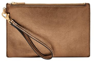 Fossil Damen-Wristlet Metallicleder, SLG1607711