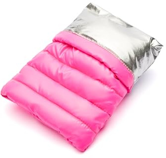 HAWKERS Unisex Adulto PADDED Pouch Brillenetui, Pink-Silver, Einheitsgröße