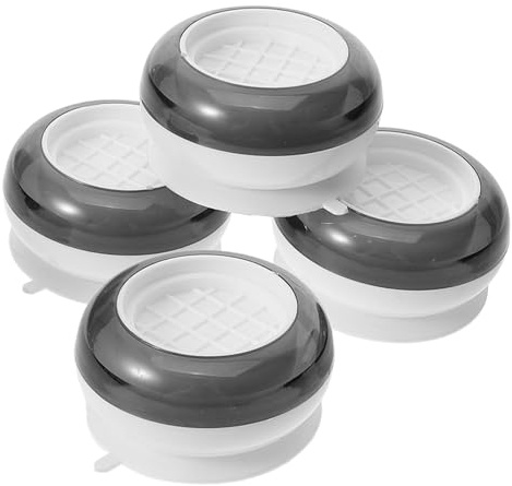 CANIGHT 4pcs Anti-skid Washer Stabilizer Pads Feet for Washing Machines Dryers Fit for Furniture Appliances Easy Installation Elegant Design