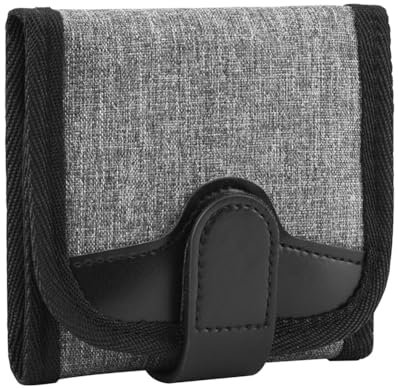 Zwfjcmsa 3 Pockets Lens Filter Bag Camera Lens Filter Pouch for 72mm ND UV CPL Camera Lens Filter Holder Case
