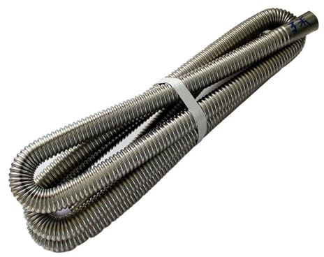 Endrohr 60 cm 100 cm 120 cm 150 cm 200 cm 250 cm 300 cm Luft Diesel Standheizung Edelstahl Auspuffrohr Rohr Gasentlüftungsschlauch Auto LKW Van Exhaust Tailpipe(150cm)