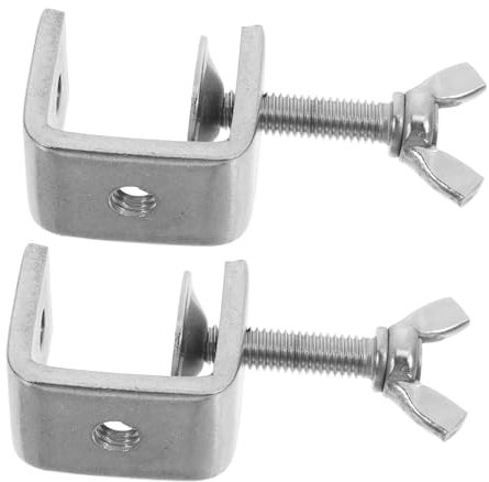 Ciieeo Abrazaderas c Mini De Acero Inoxidable 0-25 Mm Para Carpintería y Bricolaje, Alta Resistencia, Juego De 2 Piezas Apertura De 30 Mm, Herramientas Para Sujeción Precisa