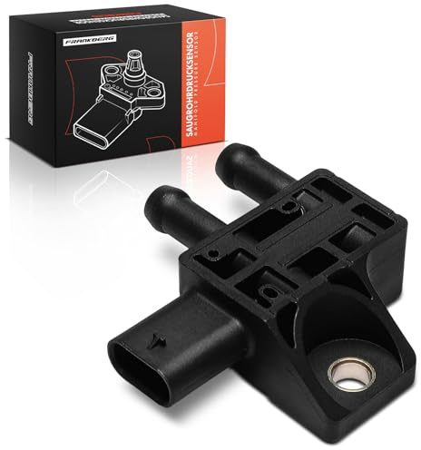 Frankberg Sensor de presión del colector de admisión bomba de combustible | 3 pines; Compatible con: Serie 3 Touring G21 G81, 2 Furgonetas de turismo activas F45, 6 Gran Turismo G32, XD4 G02