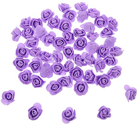 Holibanna 200stücke Künstliche Rosenköpfe Aus Pe-Schaum Langlebige DIY-bastelblumen Für Hochzeit Valentinstag Und Dekoration Für Blumenkränze Sträuße Und Wohnaccessoires