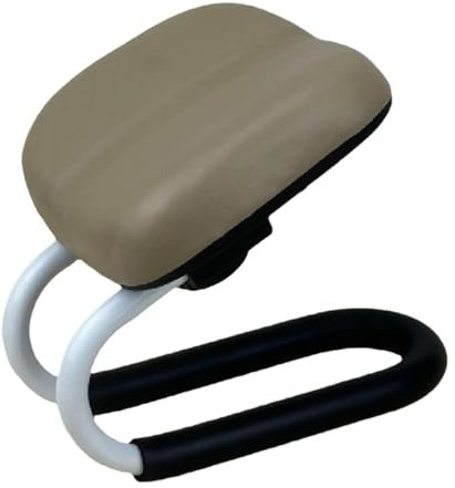 DimyFew Meditationsbank, Gebets Stuhl, Ergonomische Kniebank, Tragbarer Kniehocker, Verstellbar für Bodensitzstudio, Beige