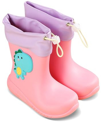 Stivali Gomma Bambino Stivaletti Pioggia Bambina Antipioggia Copri Scarpe Bambini Con Luci Calde Rain Boots Kids Di In Neonata Bimbo Moda Da Mediano 22 Bimba 23 26/27 Uomo Scarponi Neve Alti Ragazza