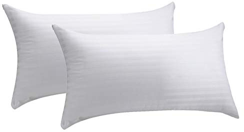 Pikolin Home - Pack de 2 fundas de almohada 100% algodón cutí completamente transpirable confeccionada con tratamiento antiencogimiento