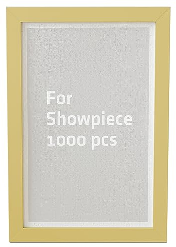 Pintoo Jigsaw Puzzle Frame Tailor-made 1000 Pieces Puzzle ONLY - Oak - Effortless & Toolless Assembly NO Glue Required [W1034]
