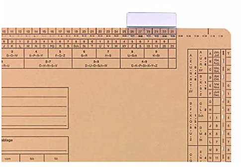 ELBA Vollsichtreiter, PVC, 3zeilig, 50 x 27 mm, farblos (50 Stück), Sie erhalten 1 Packung á 50 Stück