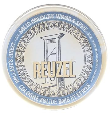 Reuzel Solid Cologne Wood and Spice, Easy to Apply, 35 g