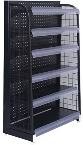 YHRJ Schweres Regal Regale Convenience Store Snacks 5/6 Regale,Supermarkt Schreibwarenladen Ausstellungsstand,Multifunktionales kleines Lagerregal,Tragfähigkeit jeder Schicht 20 kg