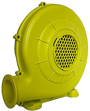 NWB Gonflable de Ventilateur d’Air Extérieur/Intérieur 450W,Souffleur Electrique Compact et Econome en Energie, pour Château Gonflable et Arches Gonflable et Barbecue(Jaune)