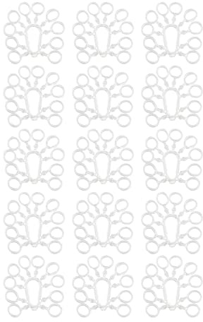 YINETTECH Lot de 150 bandes d'appâts élastiques transparentes pour pêche à la carpe 6 mm