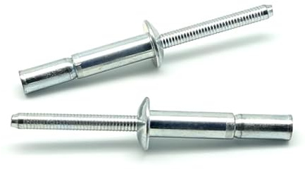 IERO - Rivetti Strutturali ad Alte Prestazioni IERO BOLT Acciaio/Acciaio Testa Tonda 6.4x20.0mm - Box da 250 pezzi