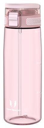 Super Sparrow Trinkflasche - 750ml - TouchSip Wasserflasche - BPA-frei - Ideale Sportflasche - Strohhalm Tritan Flasche für Sport, Outdoor und Camping - Leicht, Nachhaltig