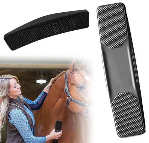 6-in-1 Pferdebürste, Massagekamm für Pferde, Mähnenbürste Pferd, Magic Brush, Kardätsche Pferd, Horse Grooming Brush, Pferde Wurzelbürste, Pferdebürste Massagebürste