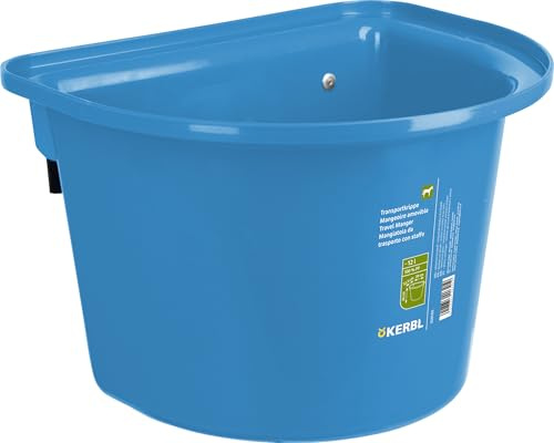 Kerbl Transportkrippe Royal-Blau mit Einhängebügel