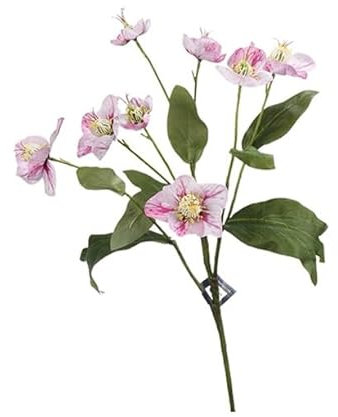 GFHTRELY Fiori Artificiali Moderna azalea simulata adatta for l'atmosfera del matrimonio in ufficio domestico, vaso di fiori, ornamenti artistici Fiore Finto(A)