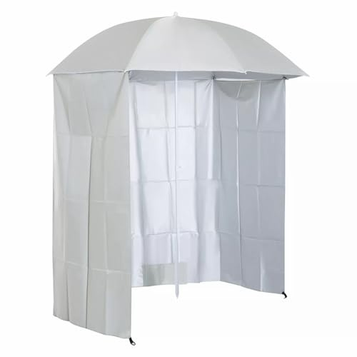 2,1 m robuster Strandschirm mit Seitenwand, Sonnenschutz, tragbarer Angelschirm, UV-Schutz, Gartenüberdachung, Reisezelt, Unterstand für Outdoor-Aktivitäten