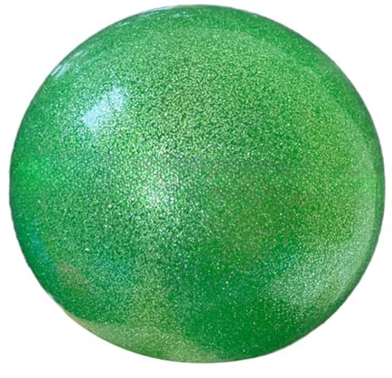 Amagogo Pelota de Gimnasia rítmica de 18 cm para práctica de Danza. Cómoda Mejorar Estabilidad y el Rendimiento en casa, Verde