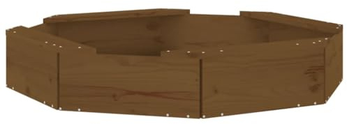 Generico Sabbiera con Sedute Ambra Ottagonale in Legno Massello di Pino-825012