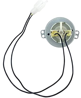 Ziociura Automatischer Eierdrehmotor mit Ersatzzahnrad, Stahlzubehör, Geeignet für Die Viehzucht, Gleichstrom 12 V