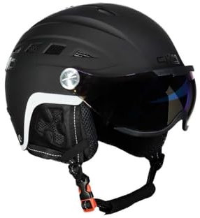 CMP - Wa-2 Skihelm mit Visier, Schwarz, XL
