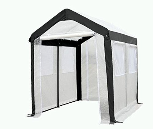 TrendLine Ersatzplane für Foliengewächshaus 240 x 180 x 230 cm Gewächshausplane