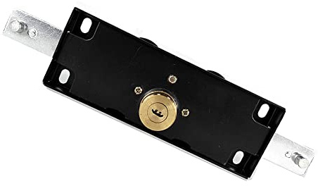 tooloflife Serrure atomique robuste pour porte de garage - Pour portail roulant, porte coulissante