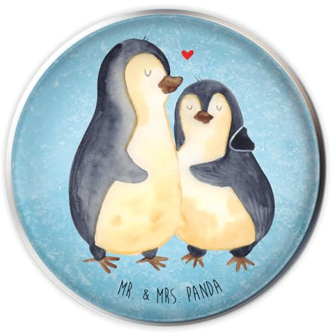 Mr. & Mrs. Panda waschbeckenstöpsel Pinguin umarmen - Geschenk, Hochzeit, Verknallt, Hochzeitstag, Ablaufgarnitur, stopfen waschbecken, Abfluss-Stopfen, Hochzeitsgeschenk, Ablaufstopfen, Stöpsel