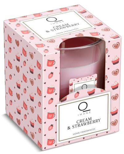 DIA IMAQE vela perfumada nata y fresa caja 1 unidad