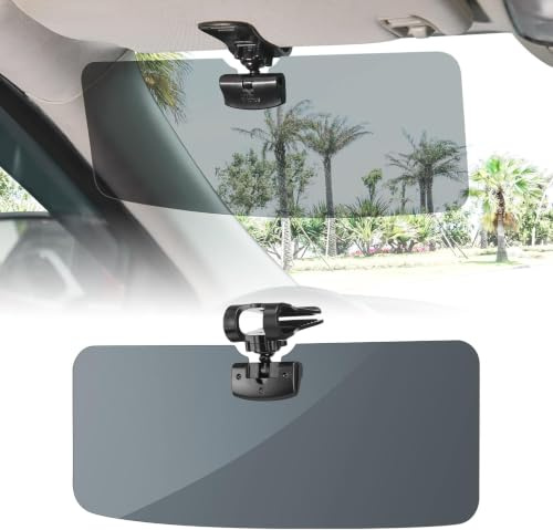 JOYTUTUS Auto Sonnenblende Verlängerung, Frontscheibe-Sonnenschutz, Blend- und UV-Strahlenschutz, Polarisierte Sonnenblende für Auto, SUV, LKW usw. (Mit EU-patentiertes Design)