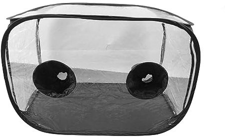 Set di Contenitori per Scatola D'aria Fermi per Coltivazione di Funghi in PVC -up Portatili Pieghevoli per la Coltivazione di Funghi a Casa