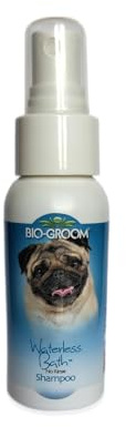 Bio-Groom - Waterless Bath - Hundeshampoo ohne Ausspülen - Kein Befeuchten oder Ausspülen erforderlich - Tränenfrei - pH-neutral und mild - 59 ml
