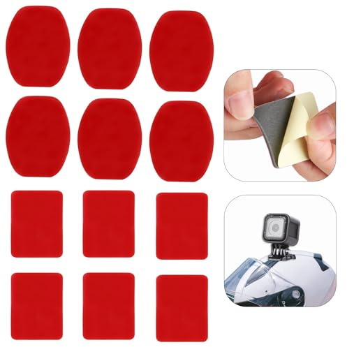 Lot de 12 coussinets adhésifs double face pour caméra embarquée Nextbase