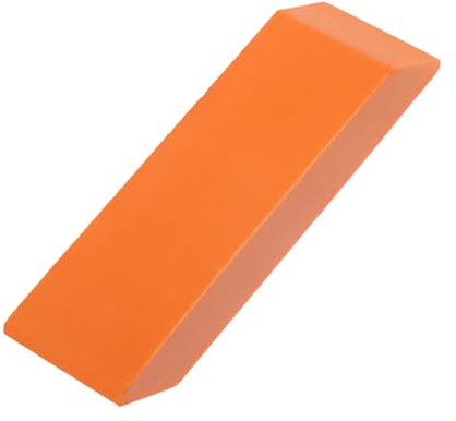 JEWEDECO Stainless Steel Faucet Eraser for Kitchen Cleaning Limescale Brush Orange Finish Reusable Stain Remover for Pots and Pans for Bathroom and Kitchen Use