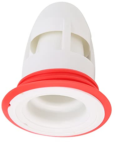 Floor Drain Backflow Preventer, Shower Plug Shower Drain Plug Prevent Backflow, Floor Drain Backflow Preventer, for Kitchen Bathroom (White Red)