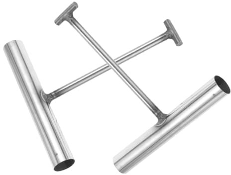 Angoily 2piezas Gancho Resistente Para Levantar Tapas De Alcantarilla y Puertas Enrollables Herramienta Multifuncional De Acero Para Abrir Arquetas y Desagües De t